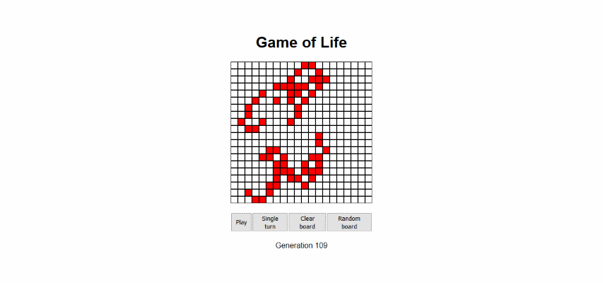 Game of Life in React & Typescript